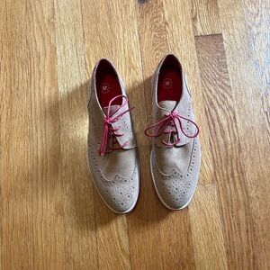 New Johnston & Murphy Oxford Lace Up Flex System Shoes Sz 9 no box